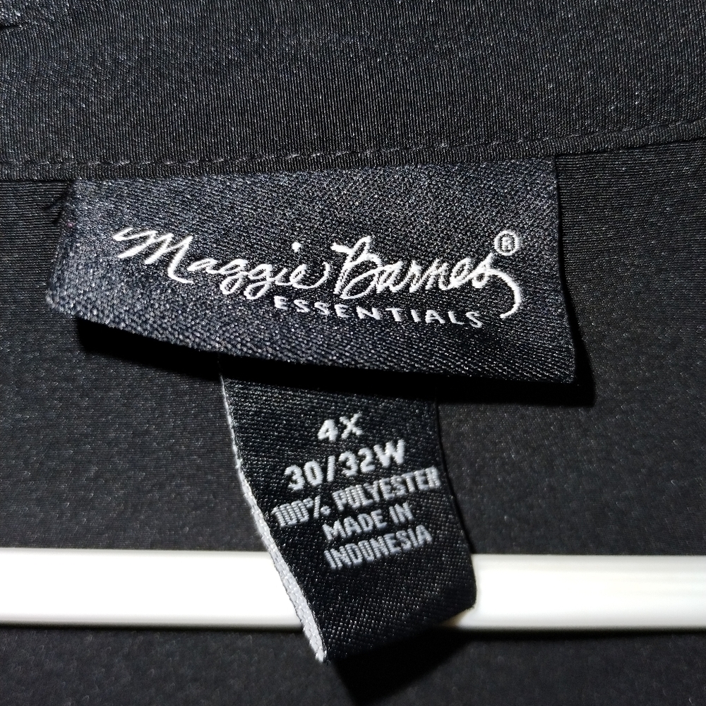 Maggie Barnes 4x Black Blouse - Picture 2 of 4